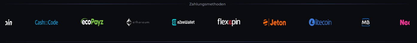 BuffBets Casino Zahlungsmethoden mit Kryptowährungen und E-Wallets Auswahl